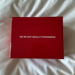 We’re not really strangers card game NEVER USED